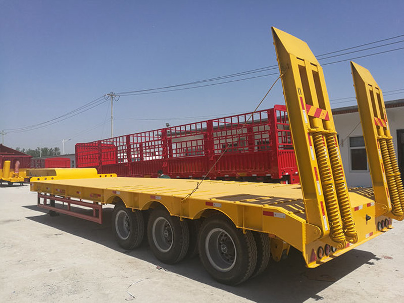 低平板半挂车的用途