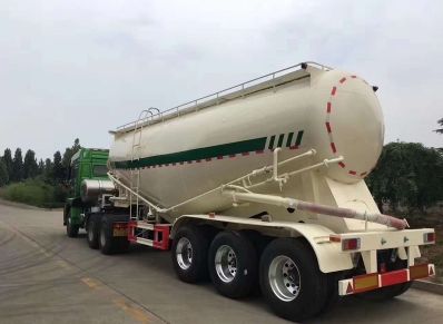 水泥罐车的管路系统以及工作原理